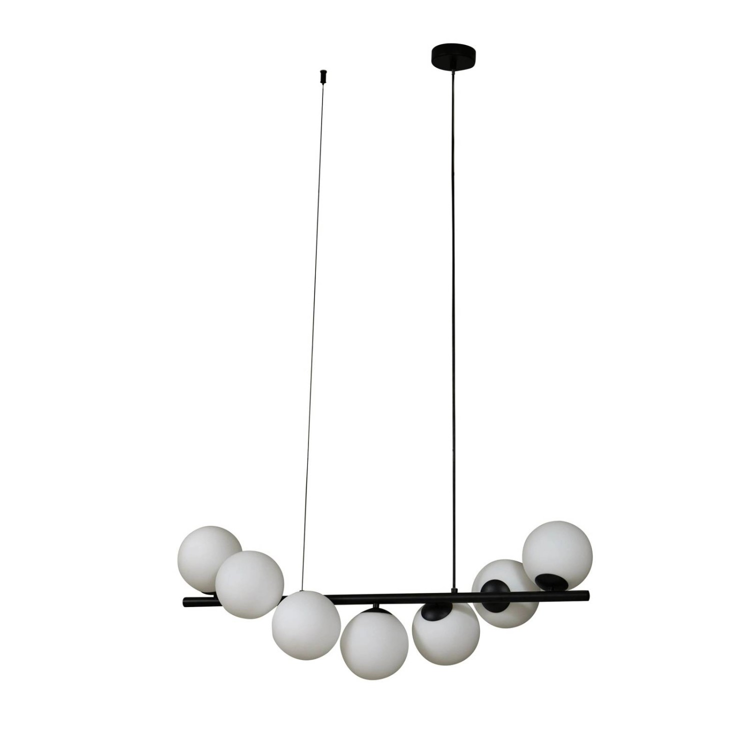 Lucande Pendelleuchte Isandro 10025875 Design Modern in Schwarz aus Metall 7-flammig G9 Wohnzimmerleuchte Lucande Pendelleuchte Isandro 10025875 Design Modern in Schwarz aus Metall 7-flammig G9 Wohnzimmerleuchte von LUCANDE