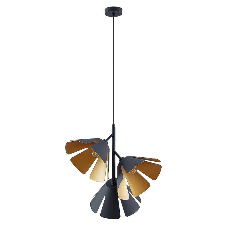 Lucande Pendelleuchte Jemmily 9639572 Design Modern in Schwarz aus Aluminium 3-flammig E14 Wohnzimmerleuchte Lucande Pendelleuchte Jemmily 9639572 Design Modern in Schwarz aus Aluminium 3-flammig E14 Wohnzimmerleuchte von LUCANDE