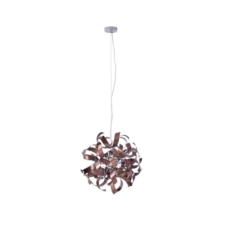 Lucande Pendelleuchte Kaelor 10020080 Design Modern in Kupfer aus Aluminium 5-flammig G9 Wohnzimmerleuchte Lucande Pendelleuchte Kaelor 10020080 Design Modern in Kupfer aus Aluminium 5-flammig G9 Wohnzimmerleuchte von LUCANDE