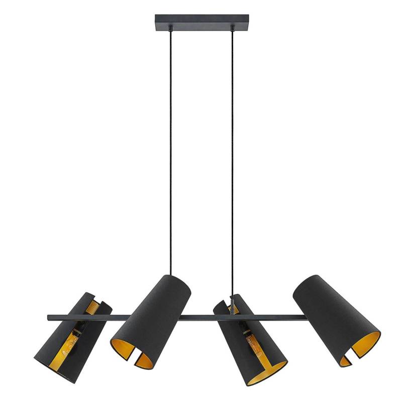 Lucande Pendelleuchte Kemoni 9639548 Modern in Schwarz aus Metall 4-flammig E27 Wohnzimmerleuchte Lucande Pendelleuchte Kemoni 9639548 Modern in Schwarz aus Metall 4-flammig E27 Wohnzimmerleuchte von LUCANDE