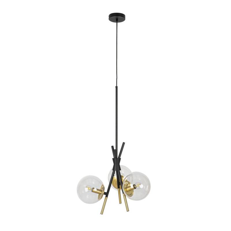 Lucande Pendelleuchte Sotiana 9639634 Design Modern in Schwarz aus Metall 3-flammig E14 Wohnzimmerleuchte Lucande Pendelleuchte Sotiana 9639634 Design Modern in Schwarz aus Metall 3-flammig E14 Wohnzimmerleuchte von LUCANDE