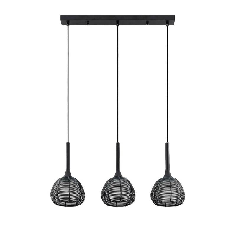 Lucande Pendelleuchte Tetira 9920007 Modern in Schwarz aus Metall 3-flammig E14 Wohnzimmerleuchte Lucande Pendelleuchte Tetira 9920007 Modern in Schwarz aus Metall 3-flammig E14 Wohnzimmerleuchte von LUCANDE