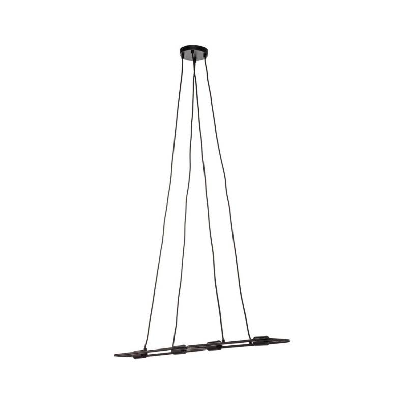 Lucande Pendelleuchte Tornike 9639768 Design Modern in Schwarz aus Metall 4-flammig E27 Wohnzimmerleuchte Lucande Pendelleuchte Tornike 9639768 Design Modern in Schwarz aus Metall 4-flammig E27 Wohnzimmerleuchte von LUCANDE