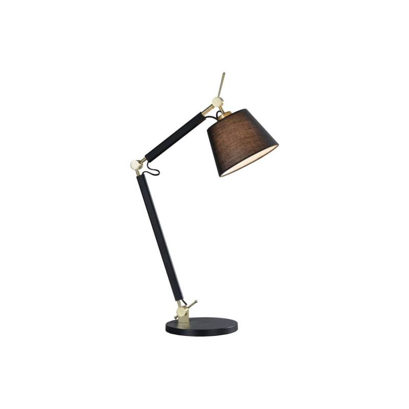 Lucande Tischlampe Marvaine 10020453 in Schwarz aus Metall 1-flammig E27 Wohnzimmerleuchte Lucande Tischlampe Marvaine 10020453 in Schwarz aus Metall 1-flammig E27 Wohnzimmerleuchte von LUCANDE