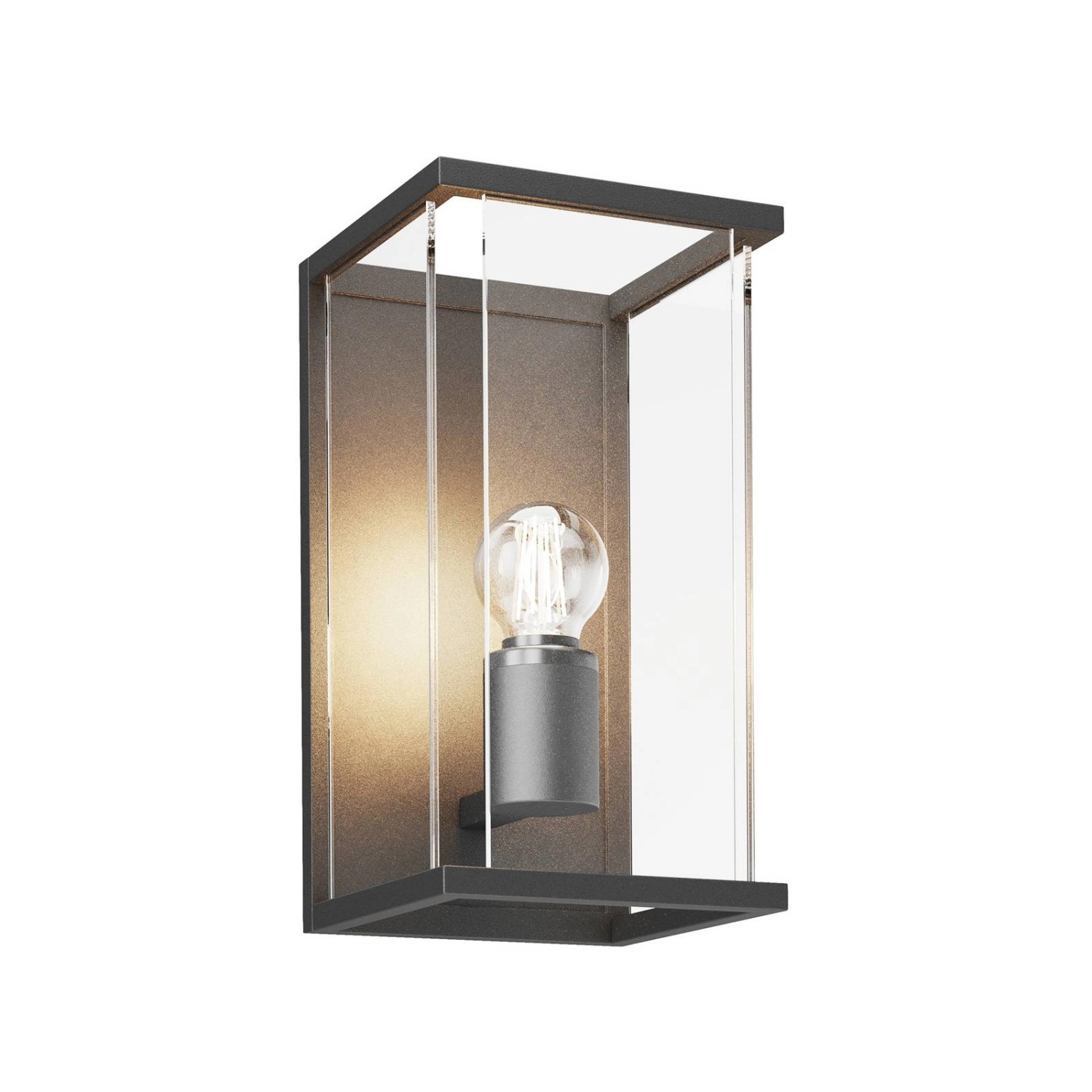 Lucande Wandleuchte Außen Annalea 9616099 Spritzwassergeschützt Modern in Schwarz aus Aluminium 1-flammig E27 Lucande Wandleuchte Außen Annalea 9616099 Spritzwassergeschützt Modern in Schwarz aus Aluminium 1-flammig E27 von LUCANDE