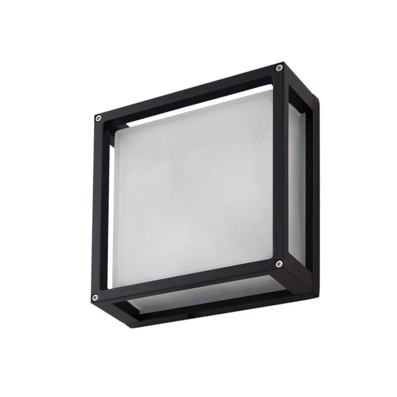 Lucande Wandleuchte Außen Aurelien 10033974 mit Bewegungsmelder Spritzwassergeschützt Modern in Schwarz aus Aluminium 2-flammig E27 Lucande Wandleuchte Außen Aurelien 10033974 mit Bewegungsmelder Spritzwassergeschützt Modern in Schwarz aus Aluminium 2-flammig E27 von LUCANDE