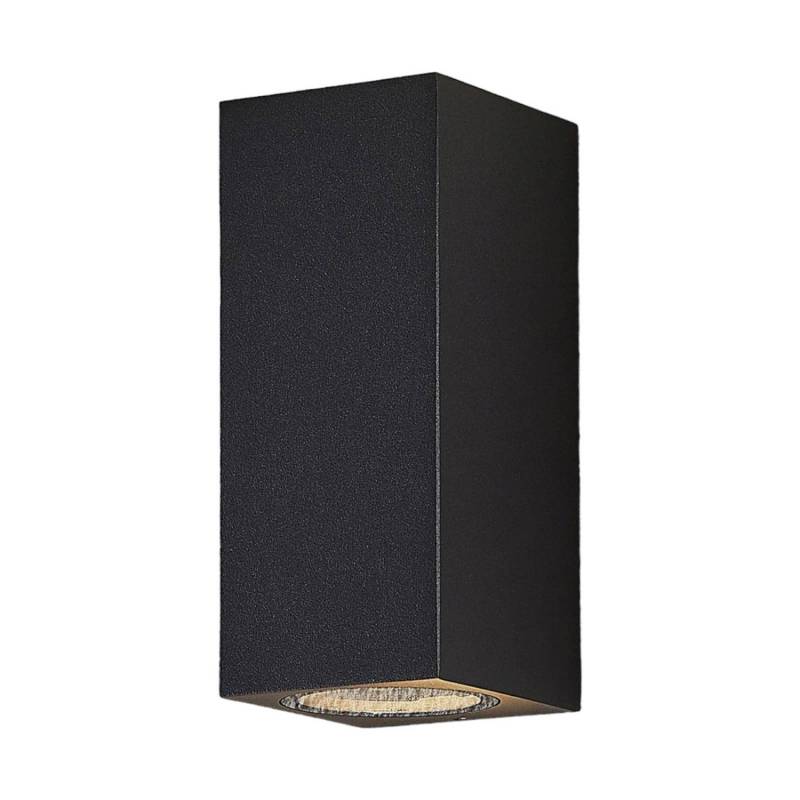 Lucande Wandleuchte Außen Lavina 9969111 Modern in Alu aus Aluminium 2-flammig GU10 von LUCANDE