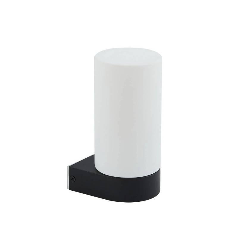 Lucande Wandleuchte Wandlampe Bad Basolo 10020363 Spritzwassergeschützt Modern in Schwarz aus Metall 1-flammig E14 Badezimmerleuchte Lucande Wandleuchte Wandlampe Bad Basolo 10020363 Spritzwassergeschützt Modern in Schwarz aus Metall 1-flammig E14 Badezimmerleuchte von LUCANDE