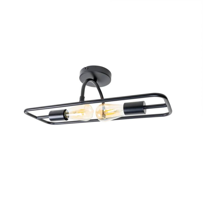 Lucande Wandleuchte Wandlampe Innen Tornike 9639767 Design Modern in Schwarz aus Metall 2-flammig E27 Wohnzimmerleuchte Lucande Wandleuchte Wandlampe Innen Tornike 9639767 Design Modern in Schwarz aus Metall 2-flammig E27 Wohnzimmerleuchte von LUCANDE