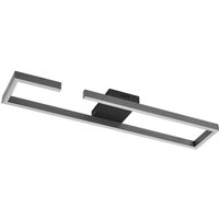 Lucande - gebraucht] Led Deckenleuchte Yvor Deckenlampe Deckenlicht 100 Cm Schwarz Aluminium B-Ware von LUCANDE