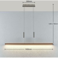 Lucande - gebraucht] Led Holz Balkenpendelleuchte Tamlin Hängeleuchte Pendelleuchte Leuc345 B-Ware von LUCANDE