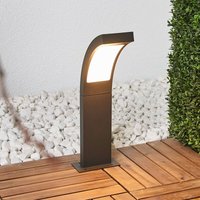 Lucande - gebraucht] Moderne Led Sockelleuchte Juvia Wegeleuchte Gartenlampe In Grafitgrau B-Ware von LUCANDE