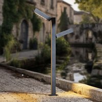 Gebraucht] Lucande Taskalin led Wegeleuchte Lampe 2 Flammig 90 cm Gartenleuchte Aussenlicht von LUCANDE