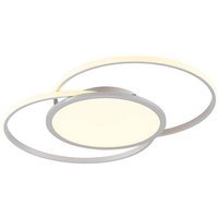 LED Deckenleuchte "Senne" aus Metall dimmbar mit Fernbedienung für Schlafzimmer von Lucande von LUCANDE