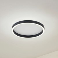 [NEUWERTIG] B-Ware Lucande Led Deckenleuchte Rotundo Deckenlampe Deckenlicht ø40 Cm Schwarz Dimmbar von LUCANDE