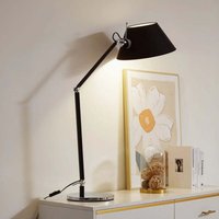 [NEUWERTIG] B-Ware Lucande Tischleuchte Lampe Dansari Schwarz Metall Verstellbar von LUCANDE