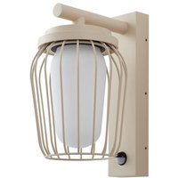 [NEUWERTIG] Lucande Außenwandleuchte Wandlampe Sensorleuchte Beige Bewegungsmelder Ip44 30cm B-Ware von LUCANDE