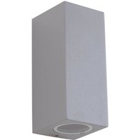 [NEUWERTIG] Lucande Außenwandleuchte Wandlampe Xava Außenleuchte Updown Grau 2flg Gu10 B-Ware von LUCANDE