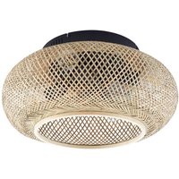 [NEUWERTIG] Lucande Deckenventilator Ventilator Lampe Licht Holz Schwarz Fernbedienung 53cm B-Ware von LUCANDE
