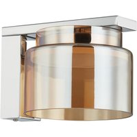 [NEUWERTIG] Lucande Diano Wandleuchte Amber Eisen Glas Wandlampe Lampe Leuchte Spot Licht B-Ware von LUCANDE