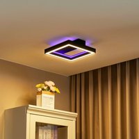 [NEUWERTIG] Lucande Led Deckenleuchte Lampe Smart Rgbw Tjado 30 Cm Schwarz Wlan App B-Ware von LUCANDE