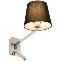 [NEUWERTIG] Lucande Wandlampe Irella Wandleuchte Leseleuchte Leselicht Leuchte Textilschirm B-Ware von LUCANDE