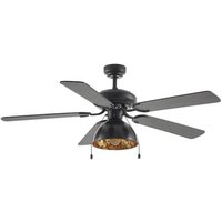 [NEUWERTIG] Starluna Shamoian Deckenventilator Deckenlampe Ventilator Leuchte Schwarz/Gold B-Ware von LUCANDE