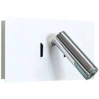 Lucande - neuwertig] Led Wandleuchte Elske Mit Leselicht Wandleuchte Lampe Leuchte Ip20 230 v B-Ware von LUCANDE