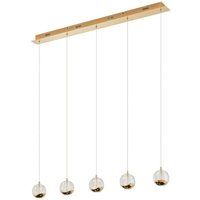 Lucande - Pendelleuchte 'Hayley' aus Glas für Wohnzimmer & Esszimmer von von LUCANDE