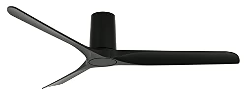 LUCCI AIR Energiespar Deckenventilator mit Fernbedienung Londo Schwarz 132 cm von LUCCI AIR