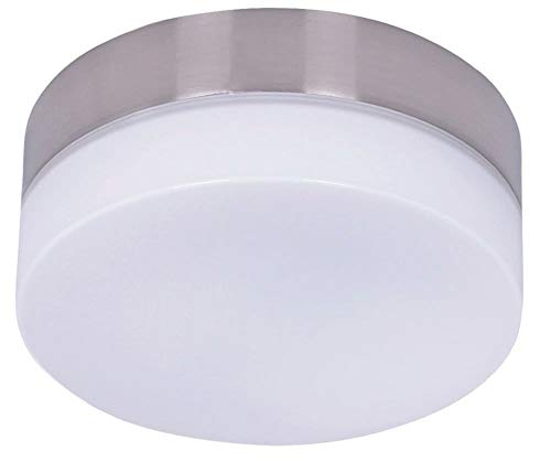 Beleuchtung Clipper für Deckenventilator von Lucci air, Chrom gebürstet, inkl. LED-Leuchtmittel GX53, 11 W von LUCCI FINI