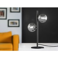 Ausgefallene Tischleuchte HONEY Schwarz - Glaskugeln Rauchglas, Höhe 40cm Ausgefallene Tischleuchte HONEY Schwarz - Glaskugeln Rauchglas, Höhe 40cm von LUCE AMBIENTE E DESIGN
