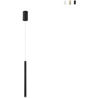 Luce Ambiente E Design - LED-Pendelleuchte aus Metall mit verstellbarem Spotlicht Pype - Schwarz von LUCE AMBIENTE E DESIGN