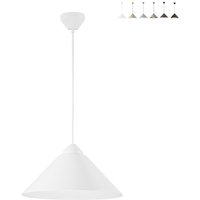 Luce Ambiente E Design - Moderner Hängeleuchter aus Metall mit kegelförmigem Diffusor BigBang - Weiß von LUCE AMBIENTE E DESIGN