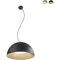 Luce Ambiente E Design - Moderner LED-Hängeleuchter aus Metall mit dimmbarem Licht Coco - Schwarz von LUCE AMBIENTE E DESIGN