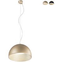 Luce Ambiente E Design - Runder Hängeleuchter aus Metall mit dimmbarer LED-Beleuchtung Coco - Gold von LUCE AMBIENTE E DESIGN