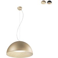Moderner LED-Hängeleuchter aus Metall mit dimmbarem Licht Coco - Gold von LUCE AMBIENTE E DESIGN