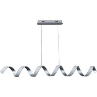 LUCE Design LED-Pendelleuchte »Helix«, weiss/silberfarben, inkl. Leuchtmittel, Breite: 125 cm von LUCE Design