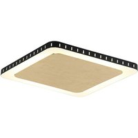 LUCE Design LED-Wand- und Deckenleuchte »Solaris«, goldfarben/schwarz, inkl. Leuchtmittel, Breite: 25 cm von LUCE Design