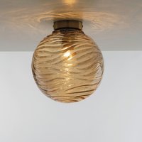 LUCE Design Pendelleuchte »NEREIDE«, Glas, champagner - beige von LUCE Design