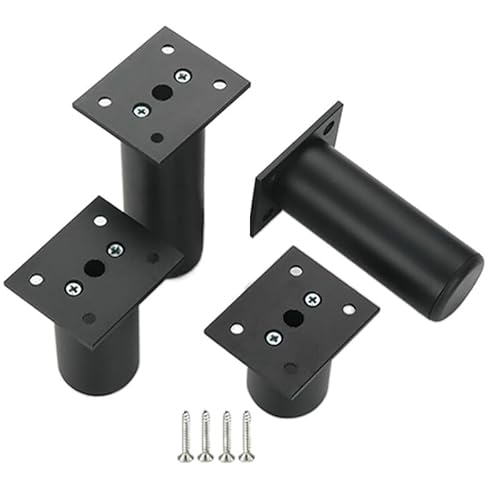 LUCEAE Möbelbeine, 4 Stcs Verstellbare Möbelersatzbeine, Aluminiumlegierungstütze Füße , Schranksofa -Tv -Schrank Beine Schwarz/Nero/12Cm LUCEAE Möbelbeine, 4 Stcs Verstellbare Möbelersatzbeine, Aluminiumlegierungstütze Füße , Schranksofa -Tv -Schrank Beine Schwarz/Nero/12Cm von LUCEAE