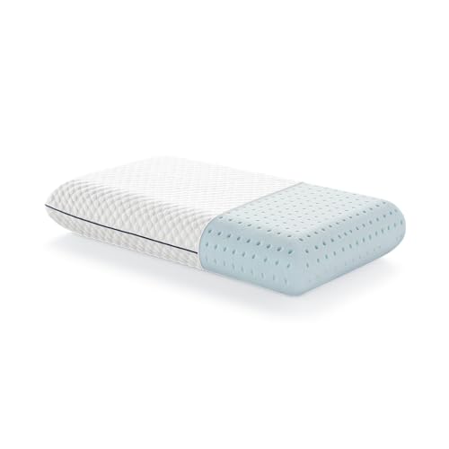 LUCID Gel Memory Foam Kissen 40x60 cm – atmungsaktiv – kühlende Wirkung – Bezug waschbar – Öko-Tex Kopfkissen von LUCID