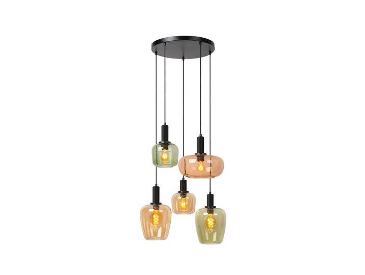 B-Ware Lucide Pendelleuchte Ilona Glas Multicolor ø 45 Cm 5 Flammig Deckenlampe Lampe B-Ware B-Ware Lucide Pendelleuchte Ilona Glas Multicolor ø 45 Cm 5 Flammig Deckenlampe Lampe B-Ware von LUCIDE