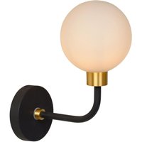 Lucide - berend - Wandleuchte Badezimmer - 1xG9 - IP44 - Schwarz von LUCIDE