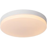 Lucide BISKIT - Deckenleuchte Badezimmer - Ø 40 cm - LED - 1x36W 2700K - IP44 - Bewegungssensor - Weiß Lucide BISKIT - Deckenleuchte Badezimmer - Ø 40 cm - LED - 1x36W 2700K - IP44 - Bewegungssensor - Weiß von LUCIDE