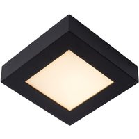 Brice-led - Deckenleuchte Badezimmer - led Dim. - 1x15W 3000K - IP44 - Schwarz - Lucide von LUCIDE