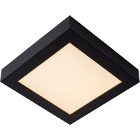 Brice-led - Deckenleuchte Badezimmer - led Dim. - 1x22W 3000K - IP44 - Schwarz - Lucide von LUCIDE