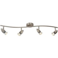 Lucide - caro-led - Deckenstrahler - led - GU10 - 4x5W 2700K - Chrom Matt von LUCIDE