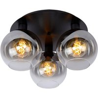 [GEBRAUCHT] B-Ware Lucide Marius Deckenleuchte Lampe Schwarz Glas 3 Flammig ø 50 Cm Beleuchtung von LUCIDE