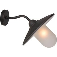 Gebraucht] Lucide Außenwandleuchte Cottage ø 30 Cm Rostbraun Gartenleuchte Terrassenleuchte B-Ware von LUCIDE